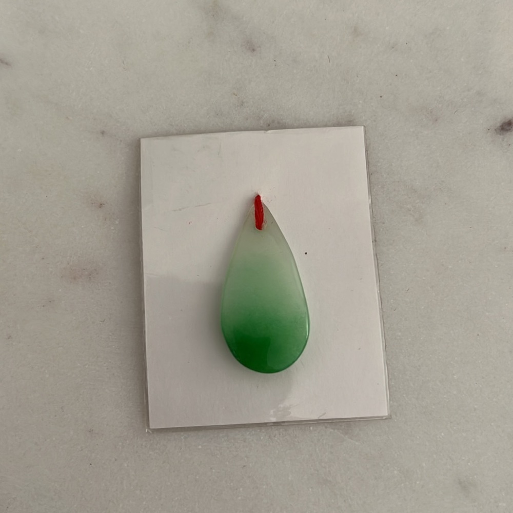 Jade Vintage Green Pendant Necklace